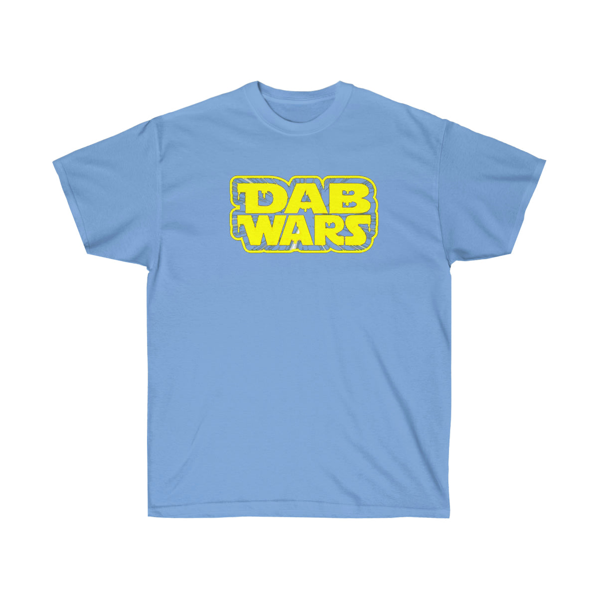 Dab Wars Basic Men T-Shirt - Carolina Blue, XL image