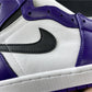 AJ 1 Retro High Court Purple White Shoes Sneakers - nk0000683 image 17