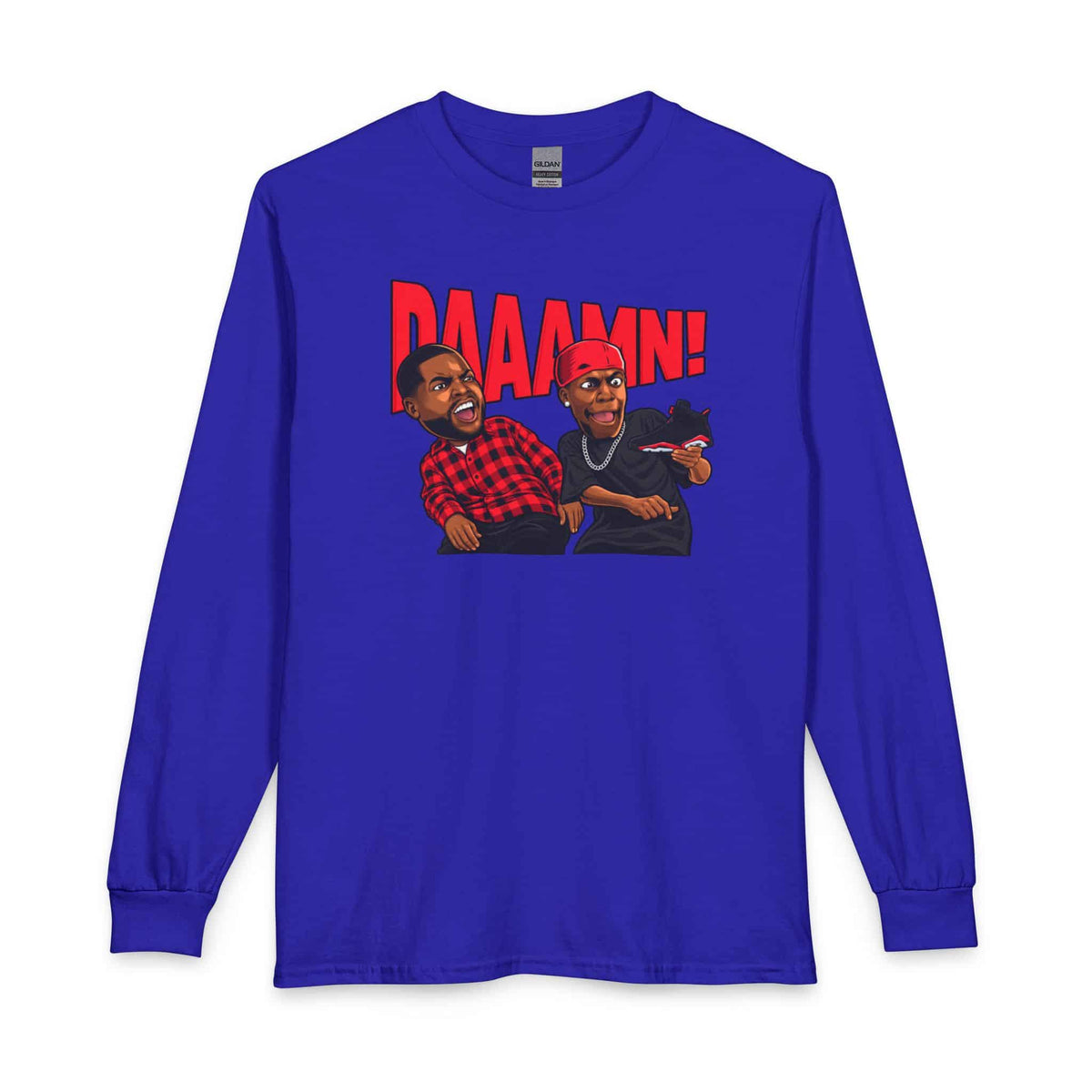 Graphic Print Long Sleeve T-Shirt - POD0035 image