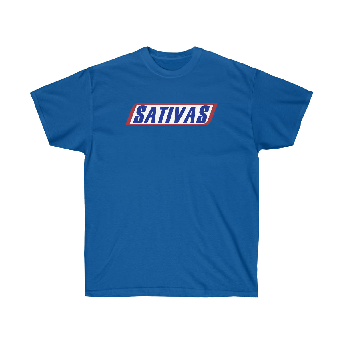 Sativas Color Men T-Shirt - Royal, S image