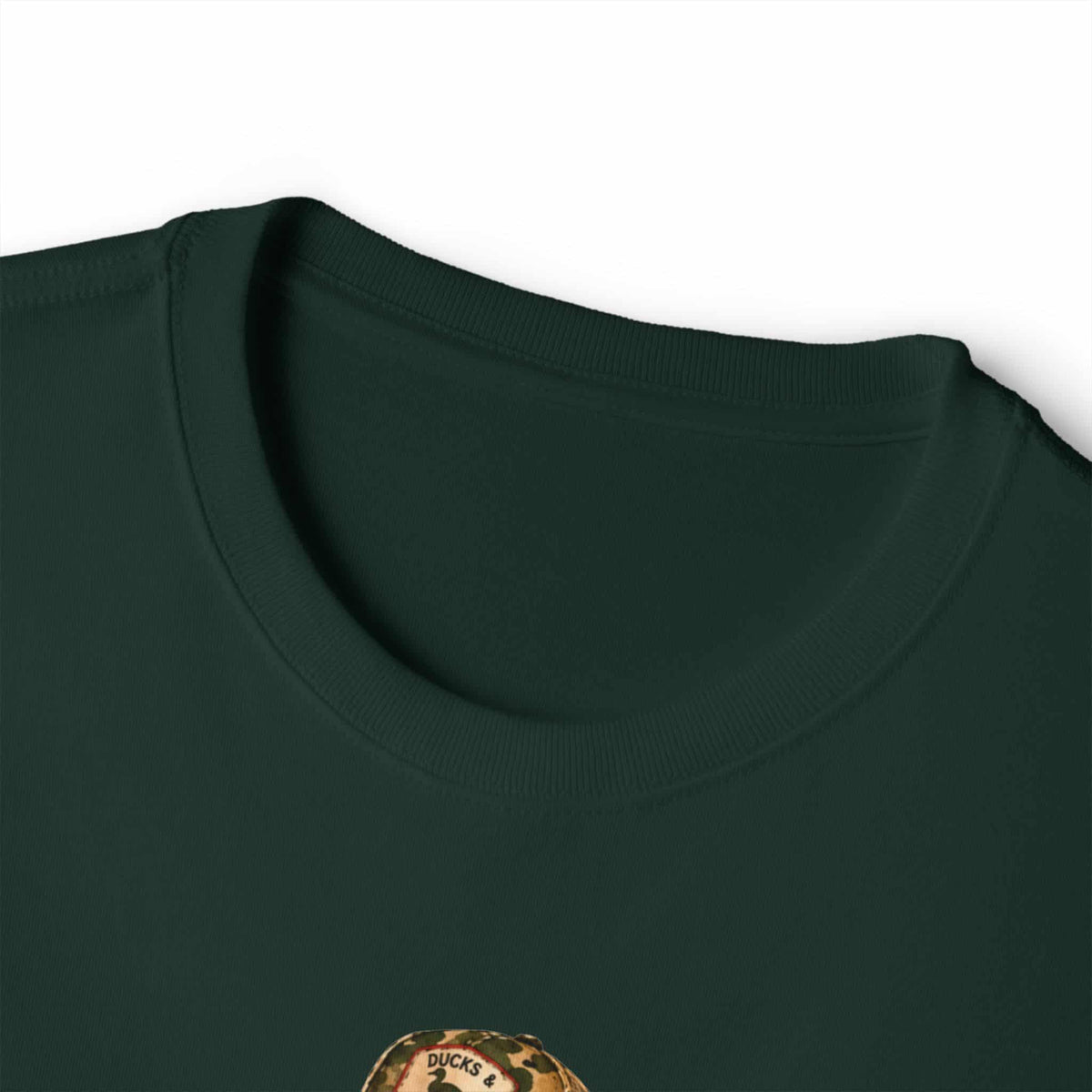 Hunting Season Spooky Camo Mallards Unisex Oversized Boxy Tee image 20