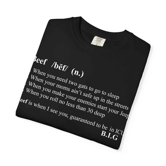 Beef Definition Unisex Garment-Dyed T-shirt image 2