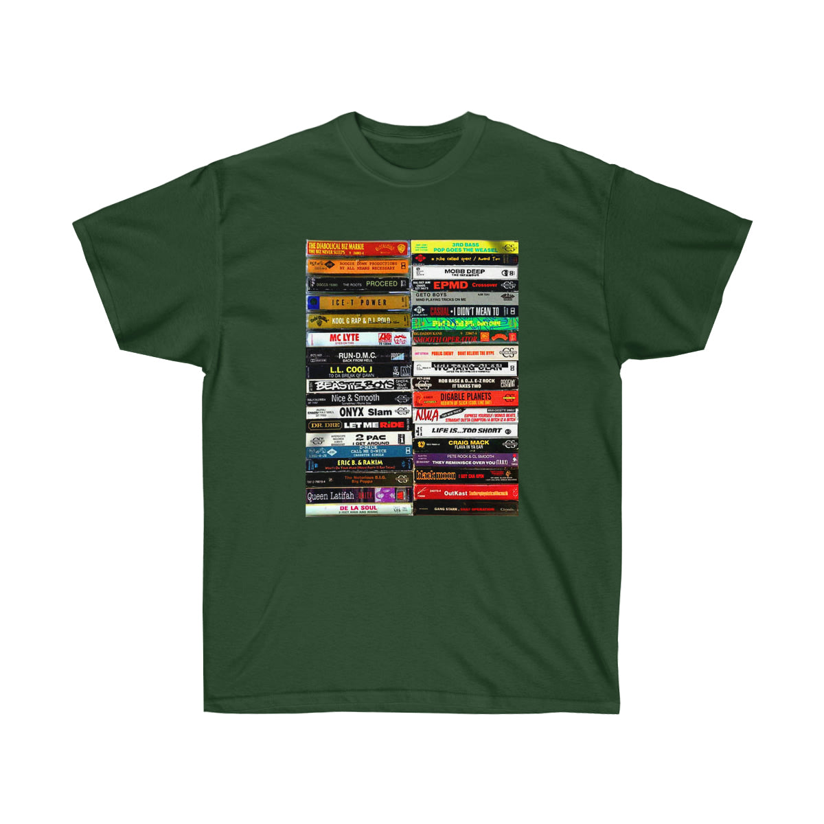 Rap Tapes Black Men T-Shirt image 2