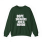 Graphic Print Crewneck Sweatshirt - POD0036 image 16
