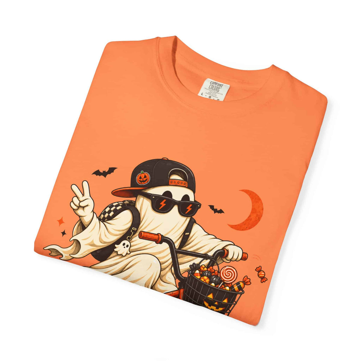Gangster Mask Unisex Garment-Dyed T-shirt image 9