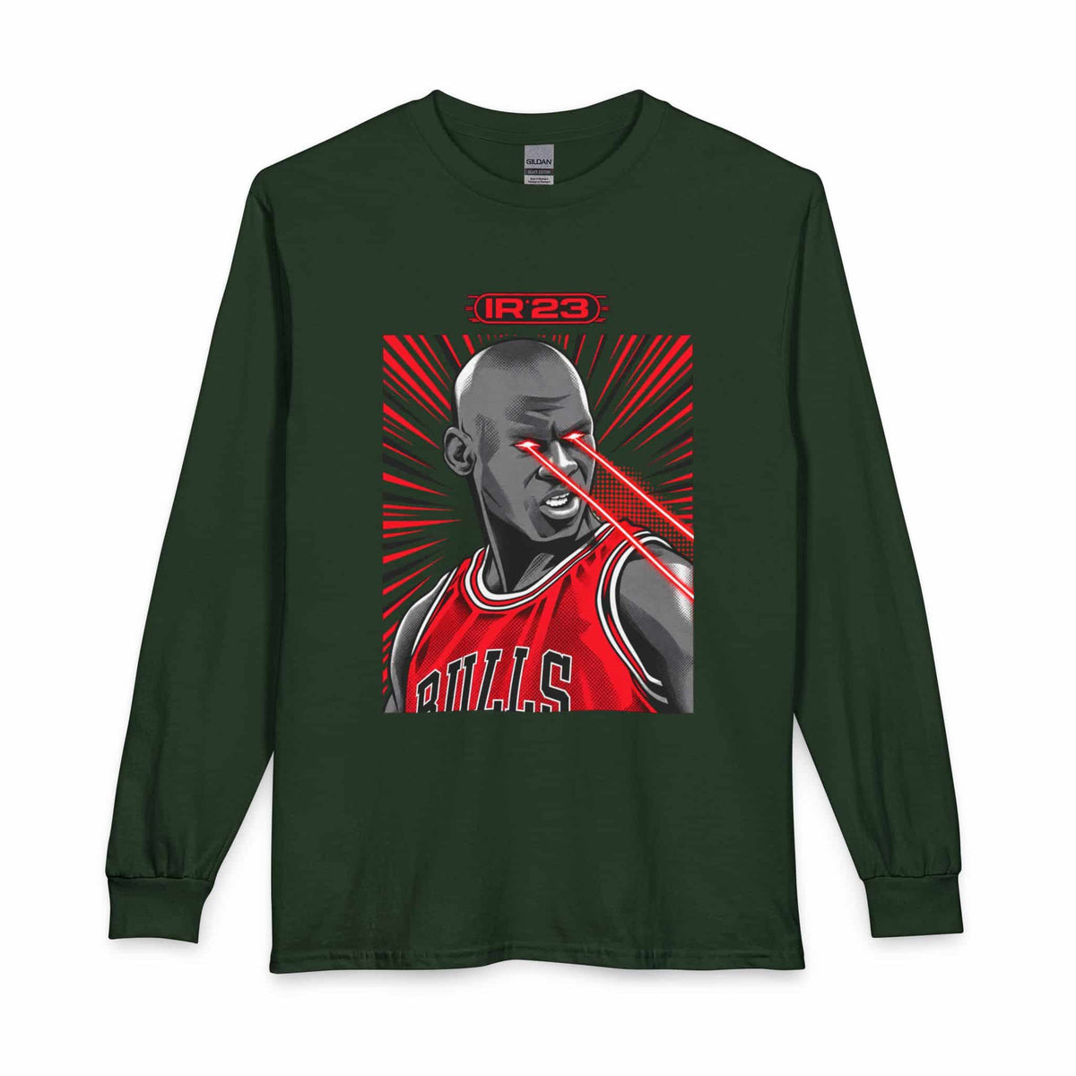 Graphic Print Long Sleeve T-Shirt – POD0032 image