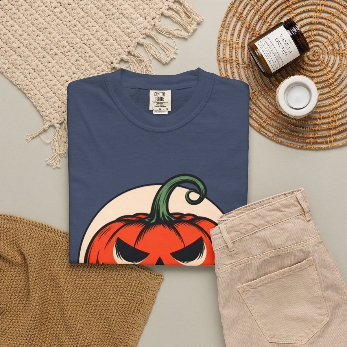 Make Halloween Great Again Unisex Garment-Dyed T-shirt image 107