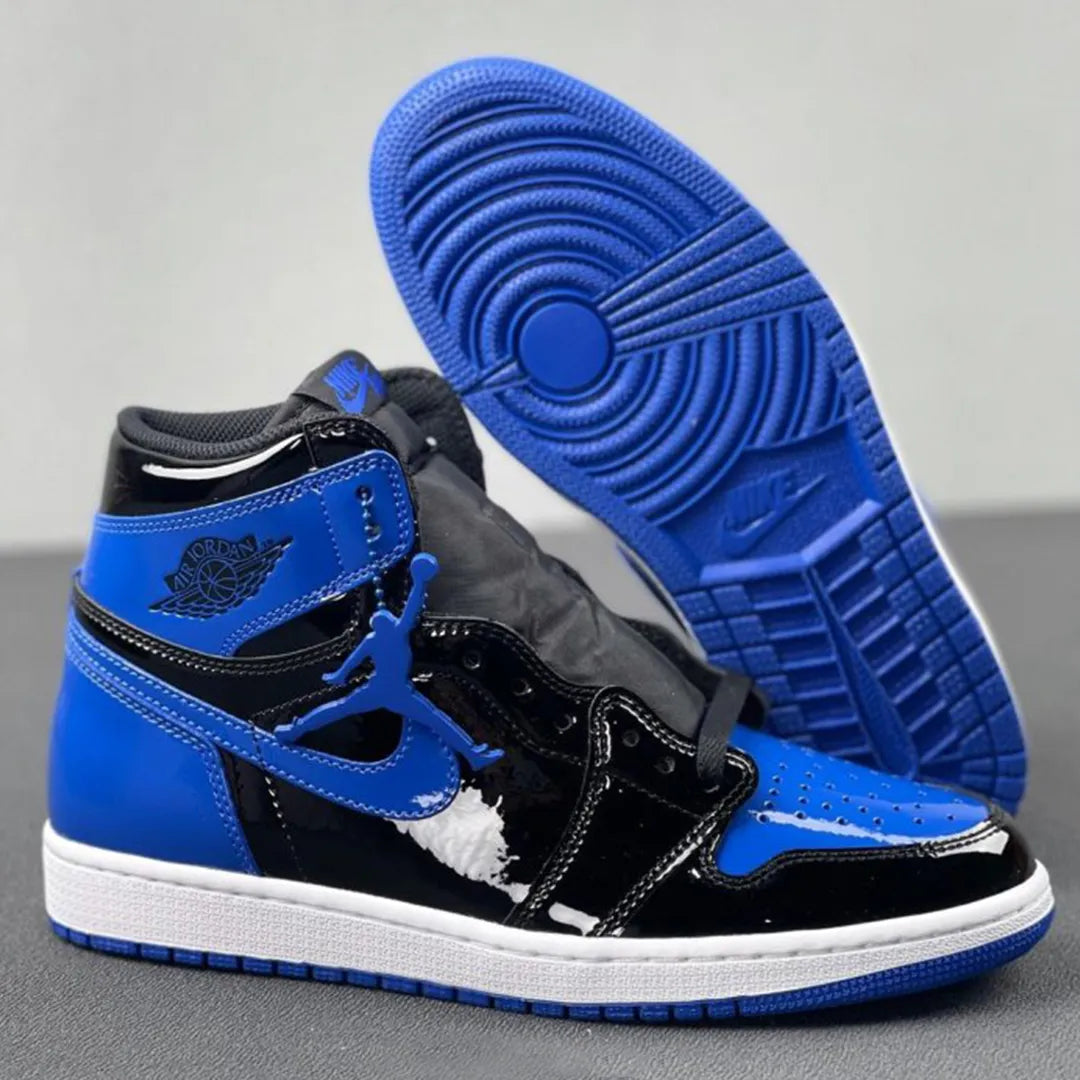 AJ 1 High OG Patent Royal Blue Shoes Sneakers – nk0004694 image 4