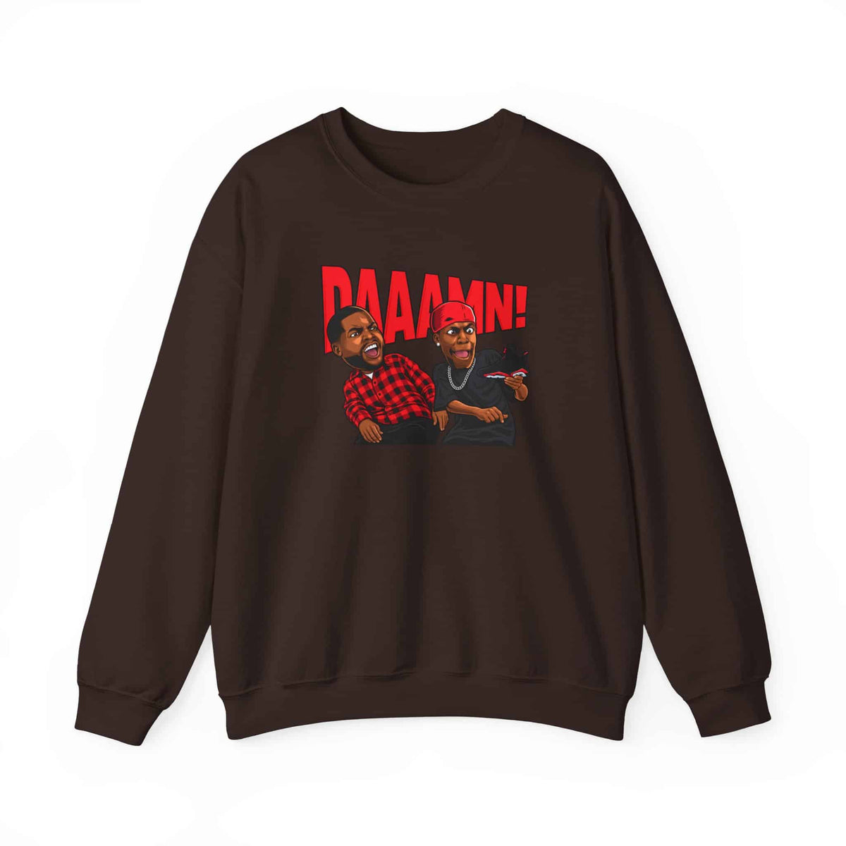 Graphic Print Crewneck Sweatshirt - POD0035 image 12