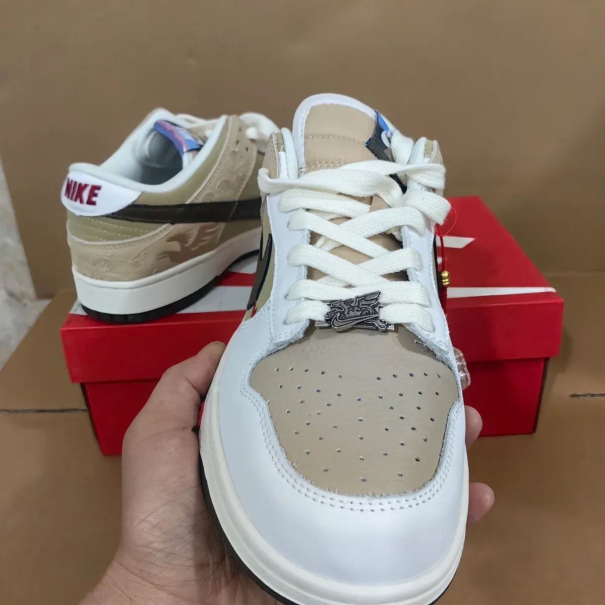 Dunk Low Year Of The Horse Shoes Sneakers - nk0004804 image 17