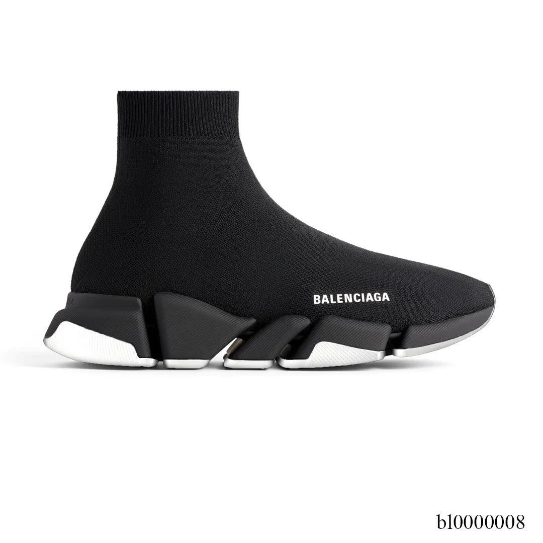 BLCG Speed 2.0 Recycled Knit Black White Shoes Sneakers – bl0000008 image