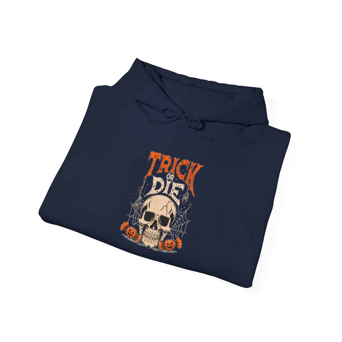 TRICK OR DIE Hooded Sweatshirt image 63