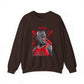 Graphic Print Crewneck Sweatshirt - POD0032 image
