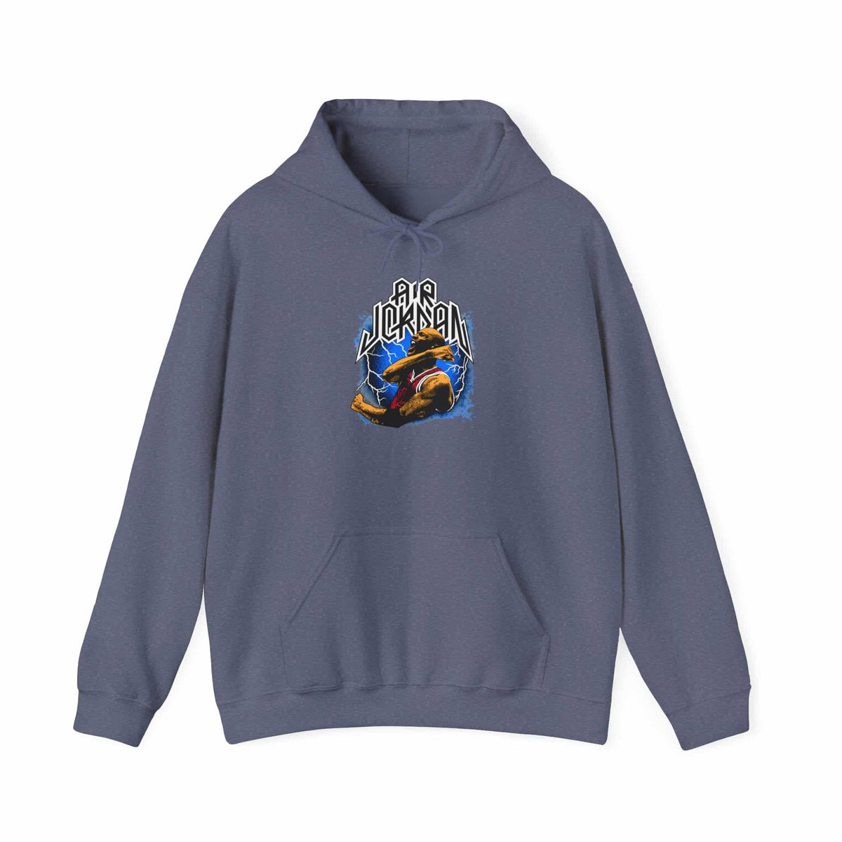 Airborne Legend Hooded Sweatshirt - XL, Heather Navy image
