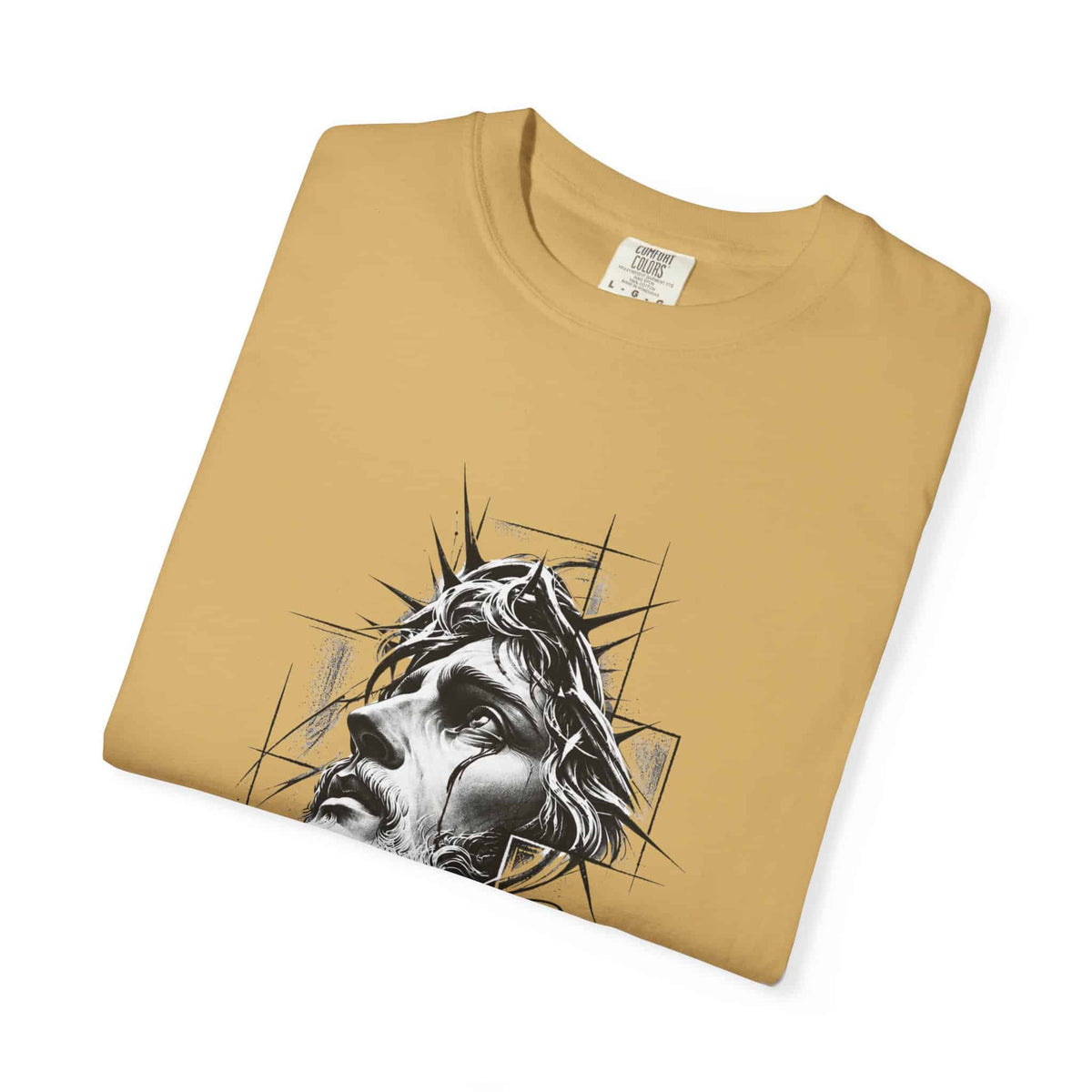 Crown of Faith 1 Unisex Garment-Dyed T-shirt image 35