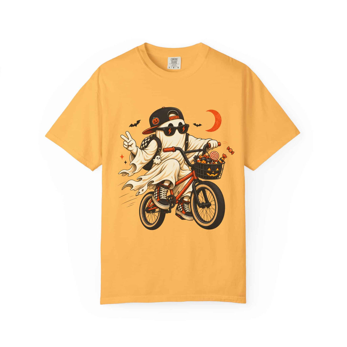 Gangster Mask Unisex Garment-Dyed T-shirt image