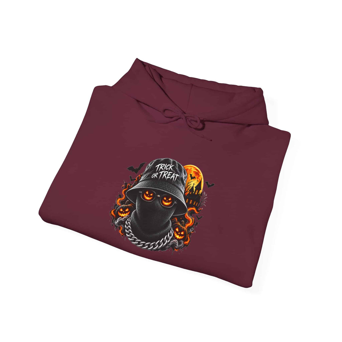 Spooky Streetwear Masked Hooded Sweatshirt image 23