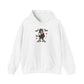 Boy Skeleton Halloween Hooded Sweatshirt - L, White image