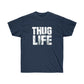 2Pac Thug Life Air Black Men T-Shirt - Navy, M image