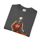 Halloween Basketball Unisex Garment-Dyed T-shirt image 74