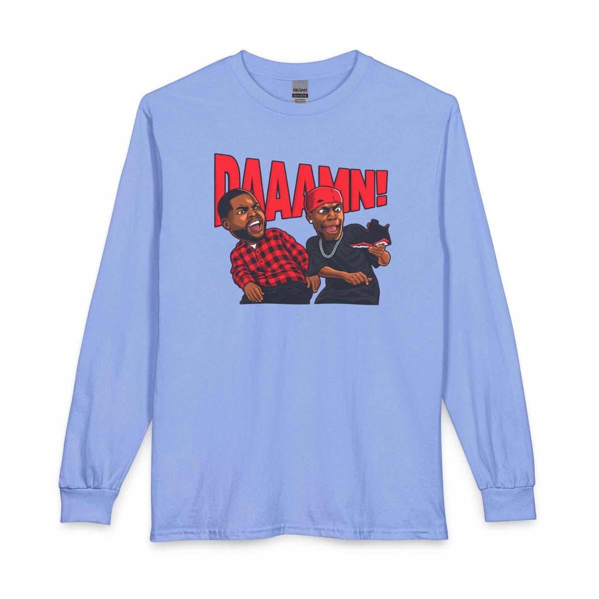 Graphic Print Long Sleeve T-Shirt - POD0035 image
