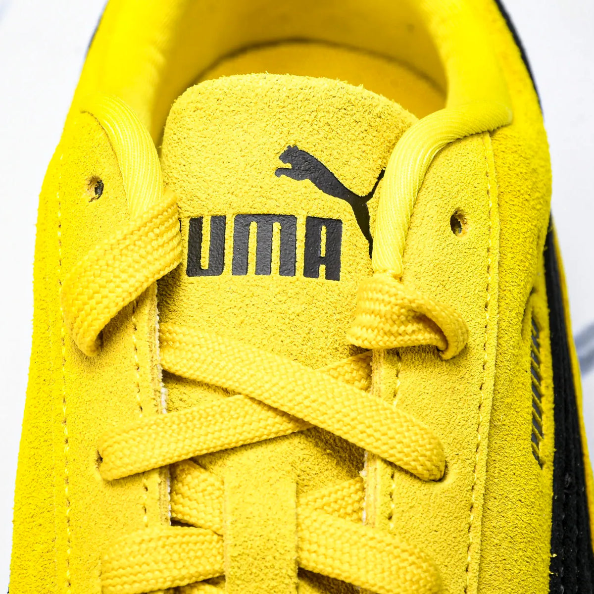 PM Speedcat OG Pelé Yellow Black Shoes Sneakers - pm0000016 image 9