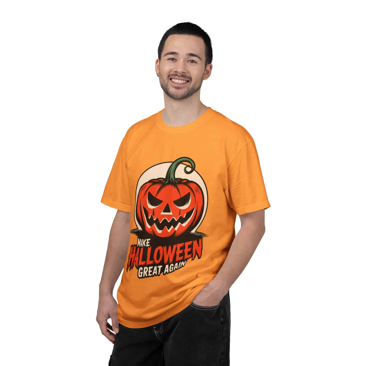 Make Halloween Great Again Unisex Garment-Dyed T-shirt image 70