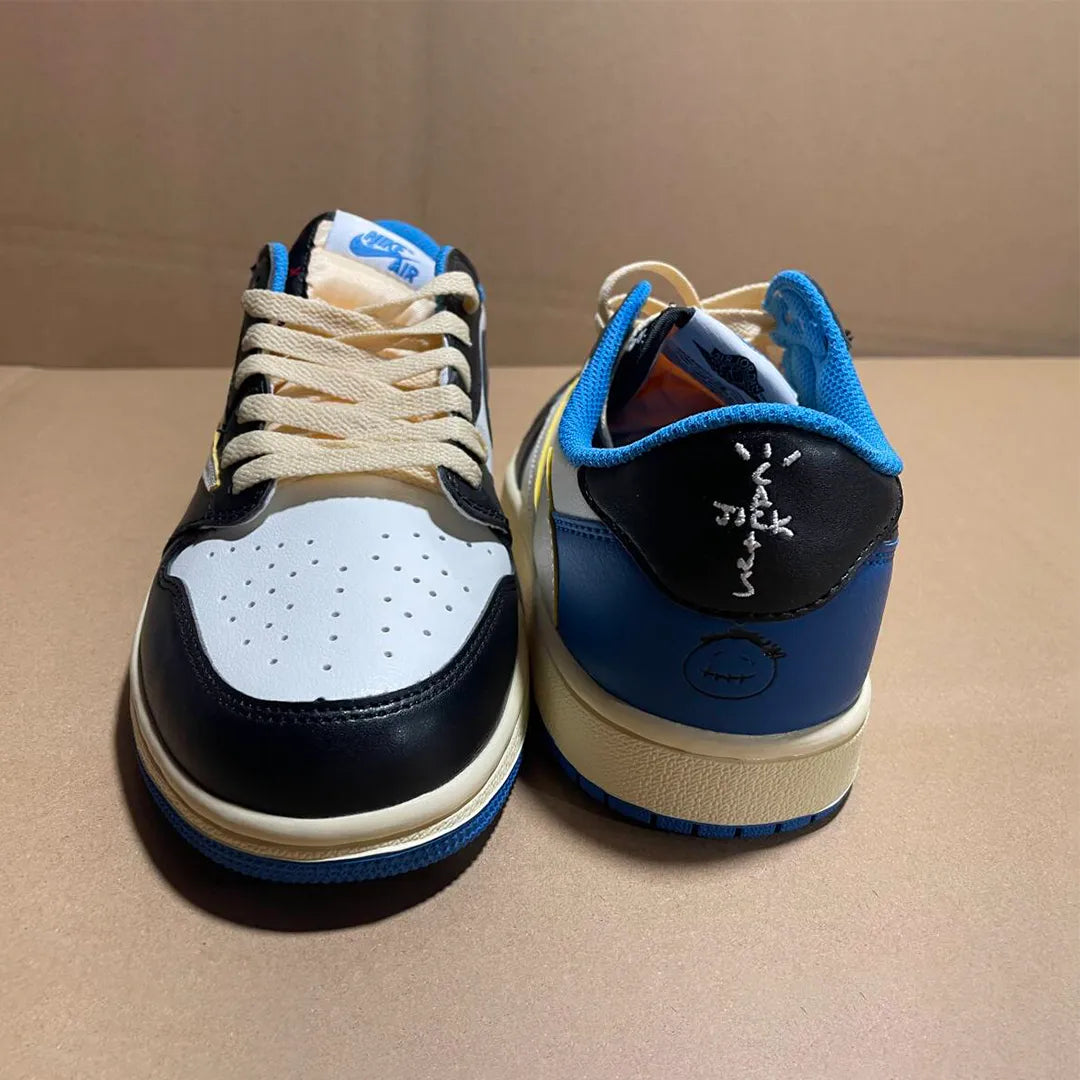 Travis Scott x AJ 1 Low x Fragment Shoes Sneakers - nk0001639 image 5