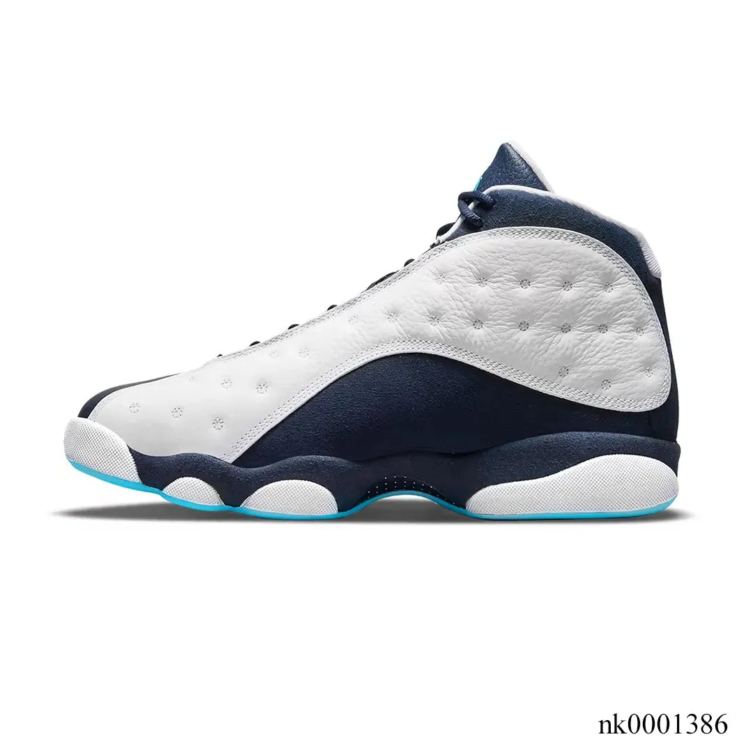 AJ 13 Retro White Obsidian Powder Blue Shoes Sneakers - nk0001386 image 1