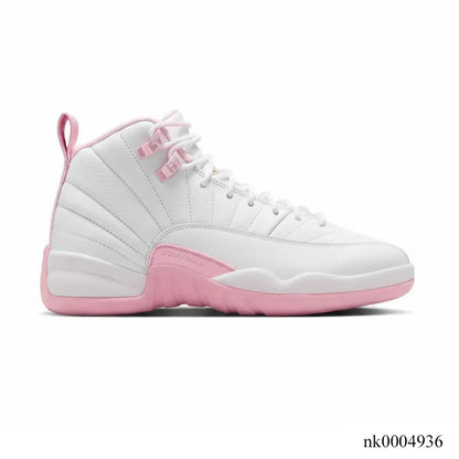 AJ 12 White Pearl Pink Shoes Sneakers - nk0004936 image 0