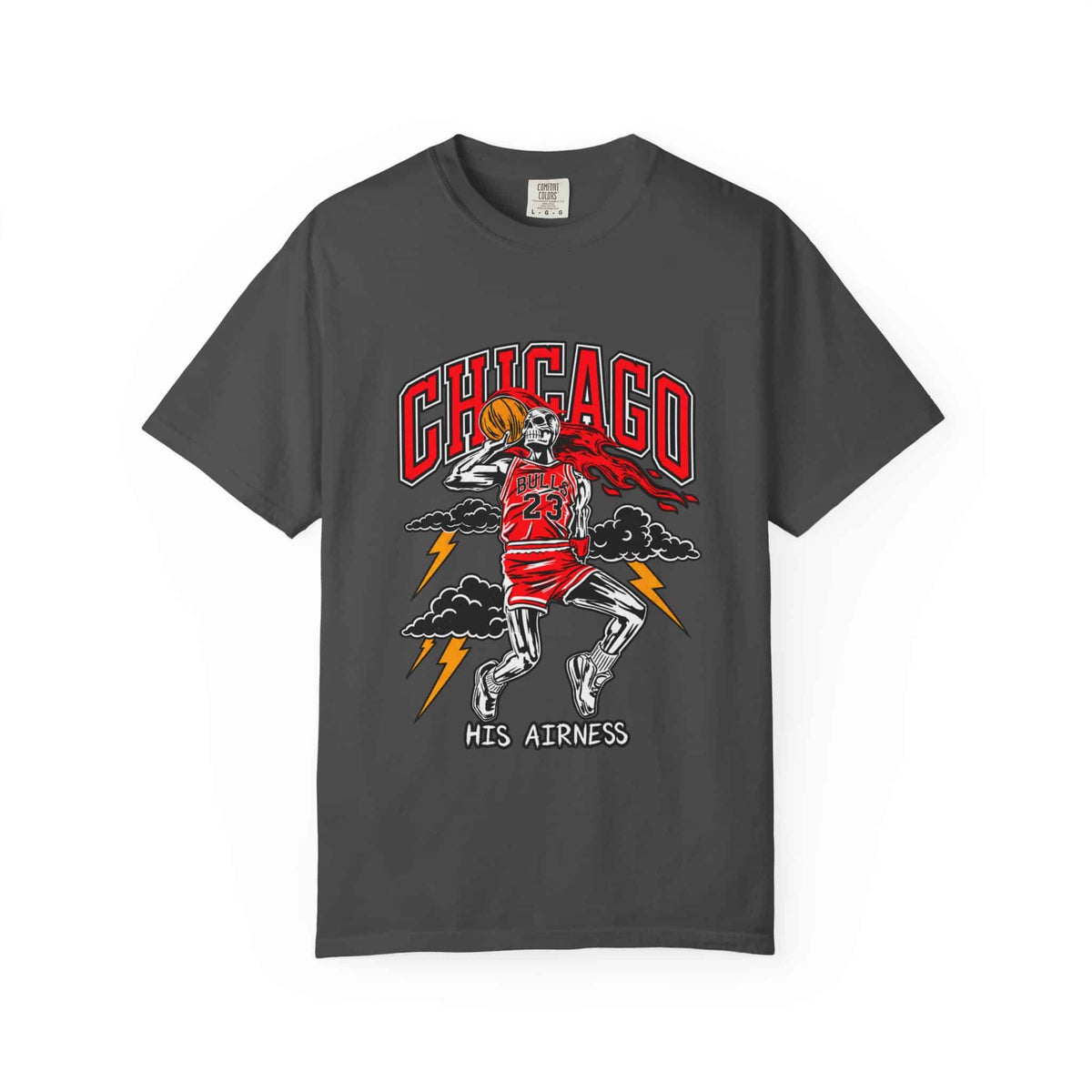 Graphic Print  Unisex Garment-Dyed T-shirt - POD0038 image