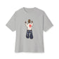 Rebel Attitude Unisex Oversized Boxy Tee - Athletic Heather, L image