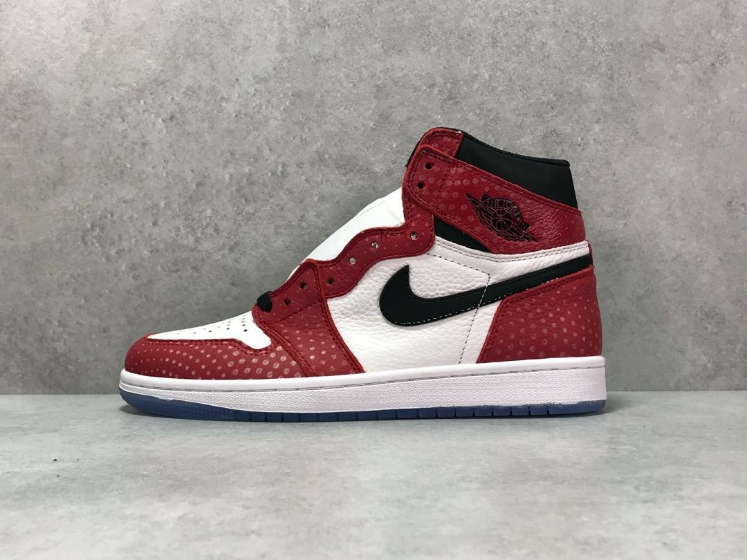 AJ 1 Retro High Spider-Man Origin Story Shoes Sneakers - nk0000040 image 4