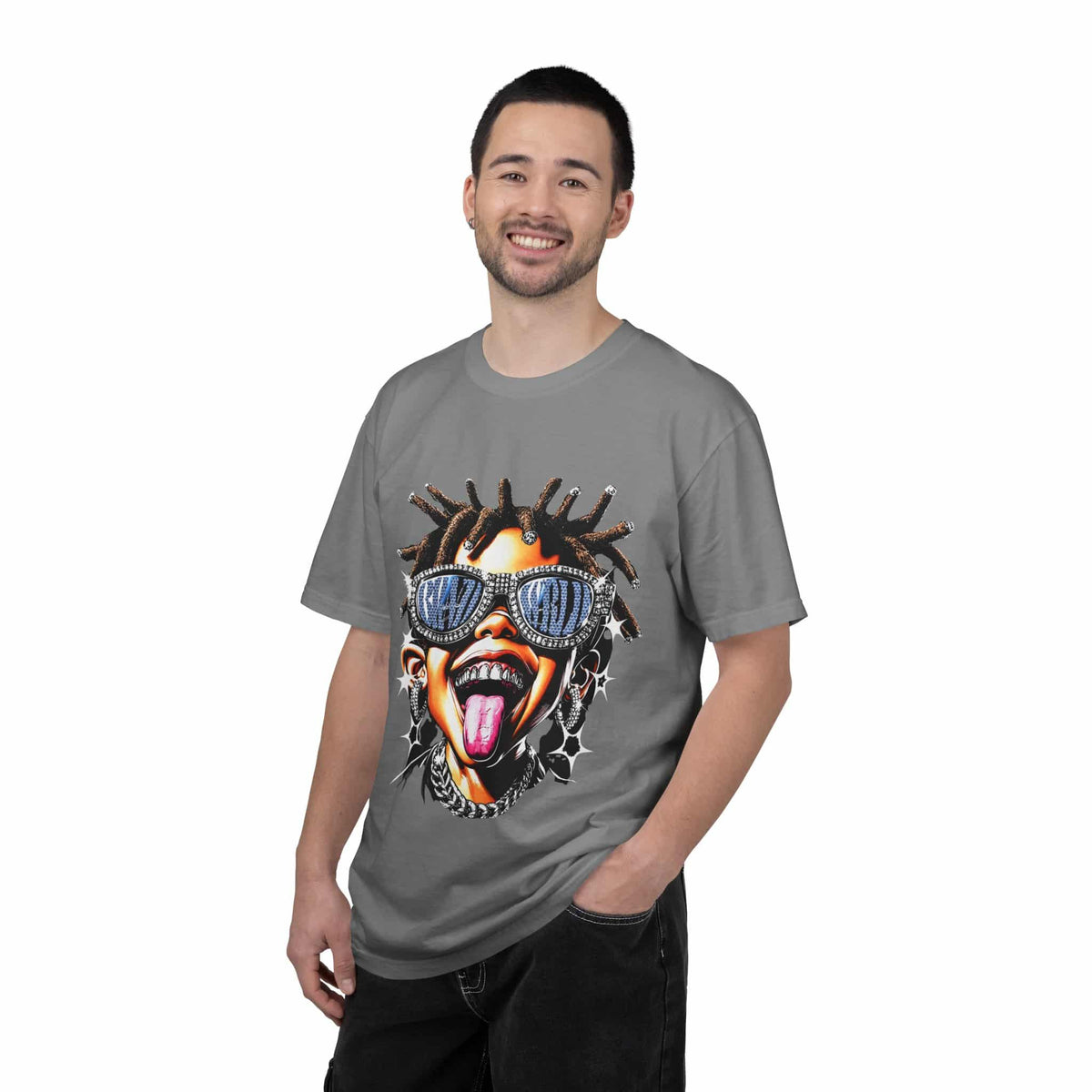 Diamond Drip Unisex Garment-Dyed T-shirt image 67