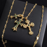 CH Cross Pendant Necklace - CH0046 image 0