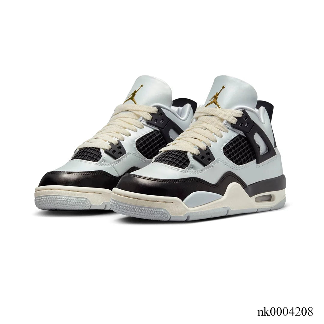 AJ 4 Pure Platinum Shoes Sneakers - nk0004208 image 2