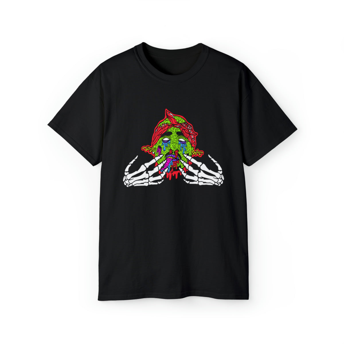 2Pac Monster  T-Shirt - Black, XL image