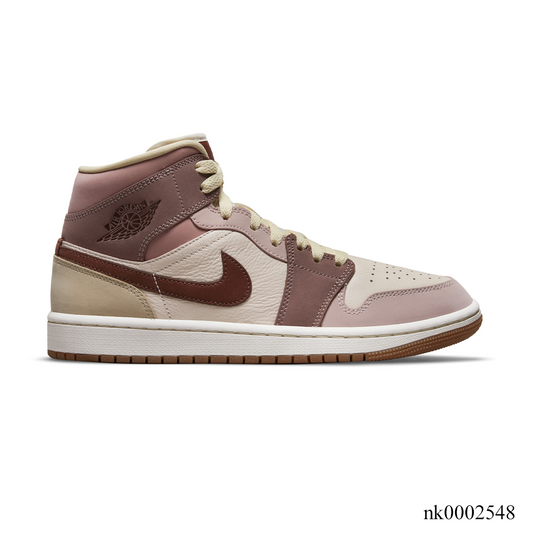 AJ 1 Mid SE Dark Pony Smoky Mauve Shoes Sneakers - nk0002548 image 1