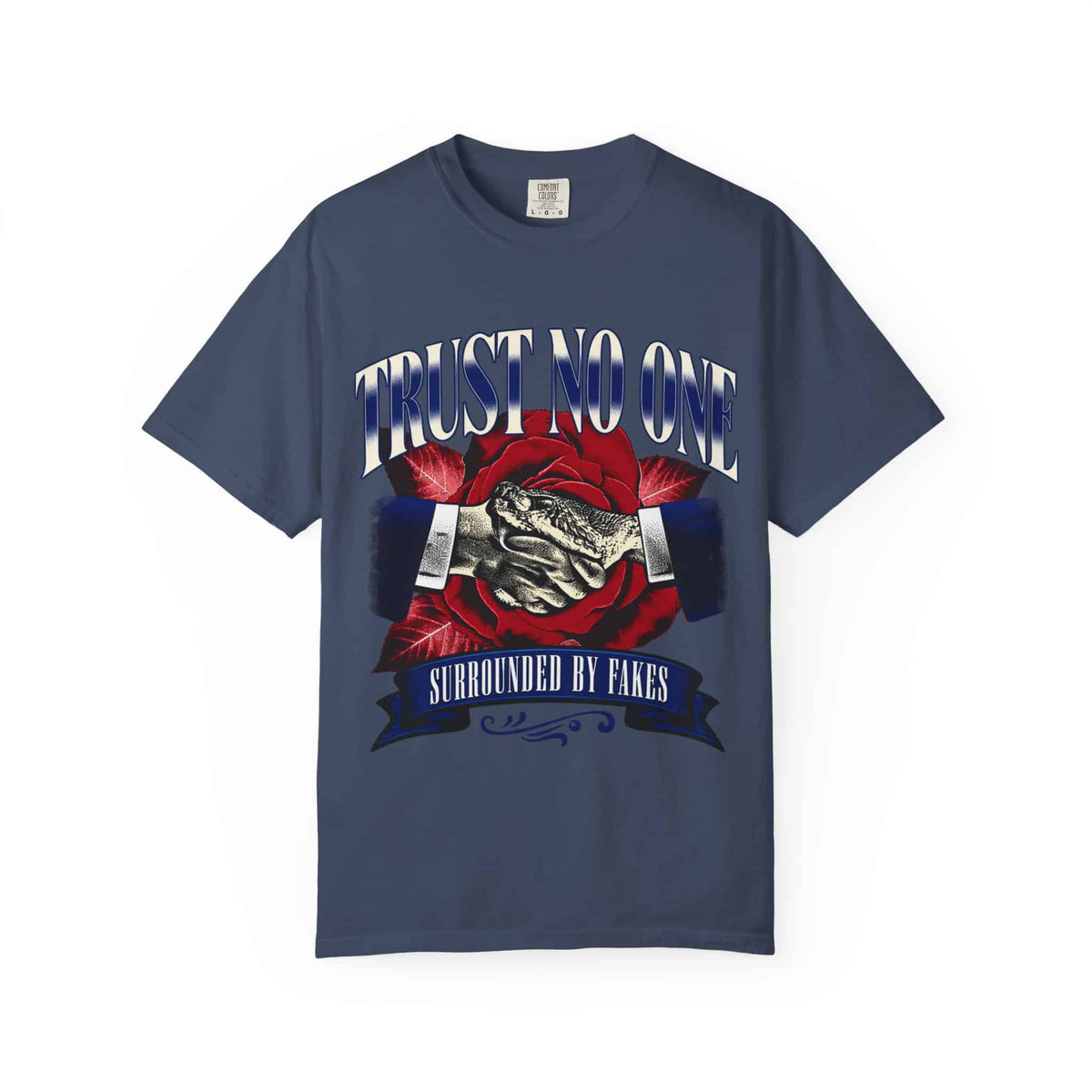 Graphic Print  Unisex Garment-Dyed T-shirt - POD0037 image