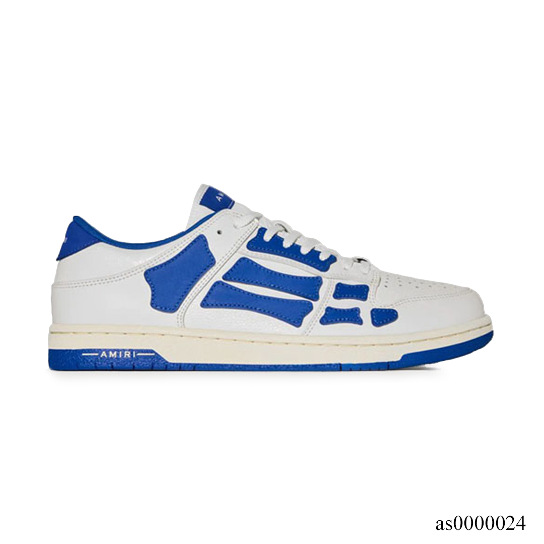 AMR Skel Top Low White Blue Shoes Sneakers - as0000027 image 0