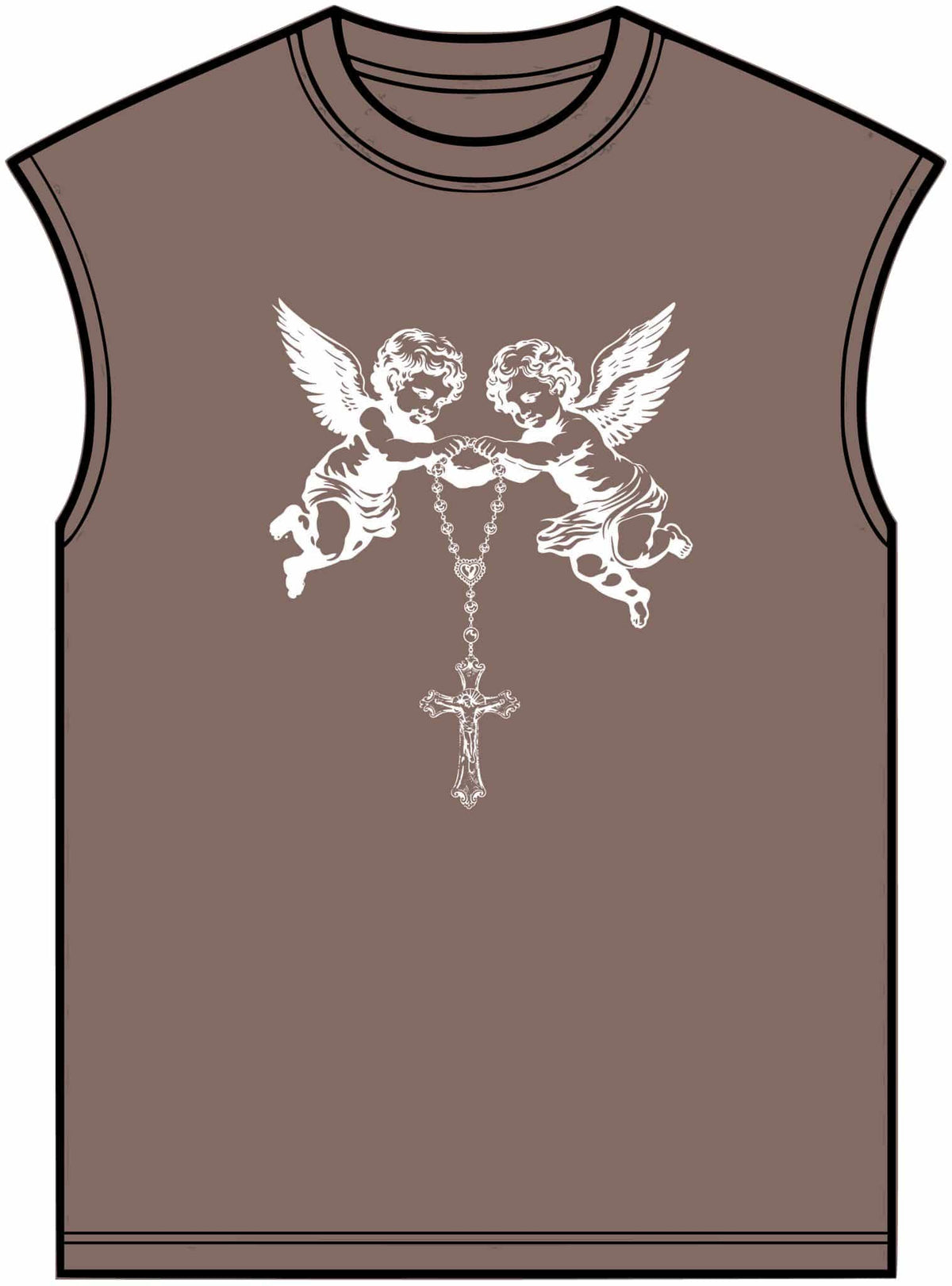Heavenly Guardians Unisex Garment-Dyed Muscle Tee image