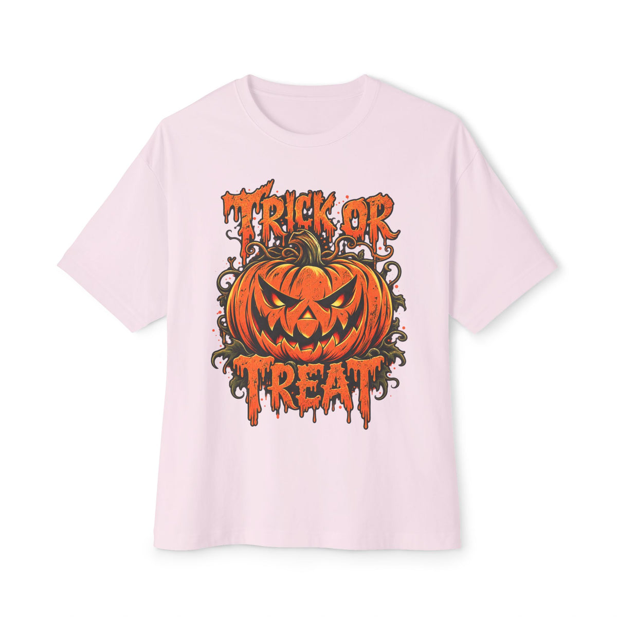 Trick or Treat Unisex Oversized Boxy Tee image 5