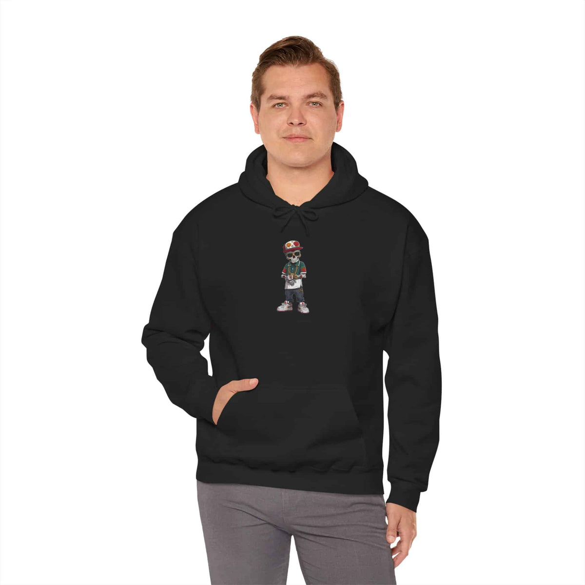 Skull Luxury Hooded Sweatshirt image 6
