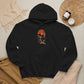 Retro Skater Skeleton Halloween Hooded Sweatshirt image 4