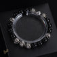 CH Cross Flower Ball Bracelet  - CH0073 - Black image