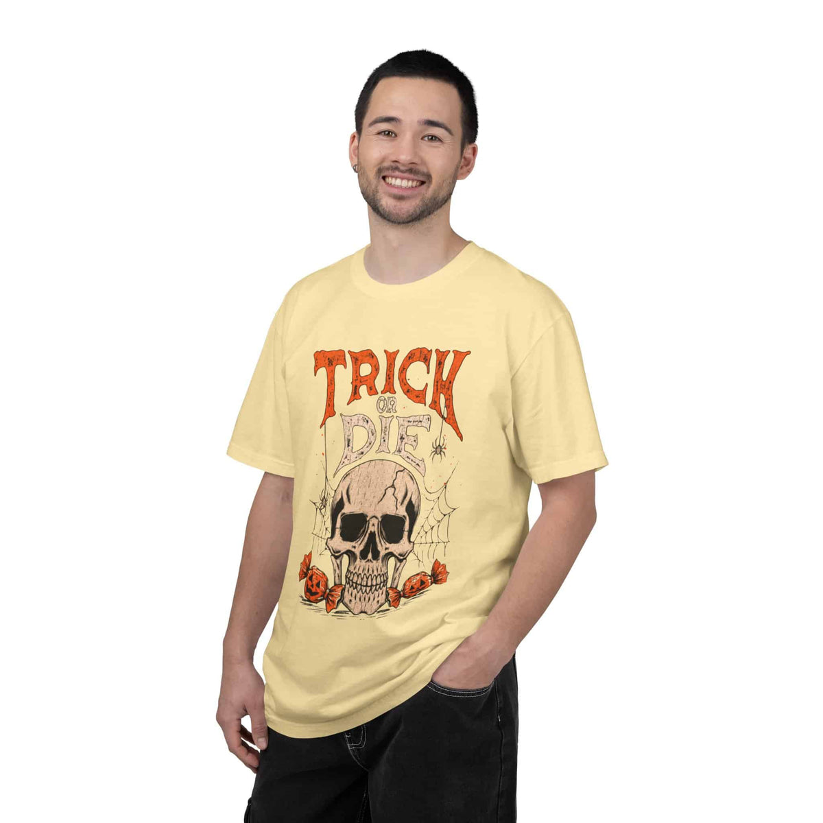 TRICK OR DIE Unisex Garment-Dyed T-shirt image 36