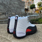 AJ 12 Red Taxi Shoes Sneakers - nk0003556 image 4