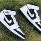 AJ 1 Mid White Black Shoes Sneakers - nk0000560 image 7