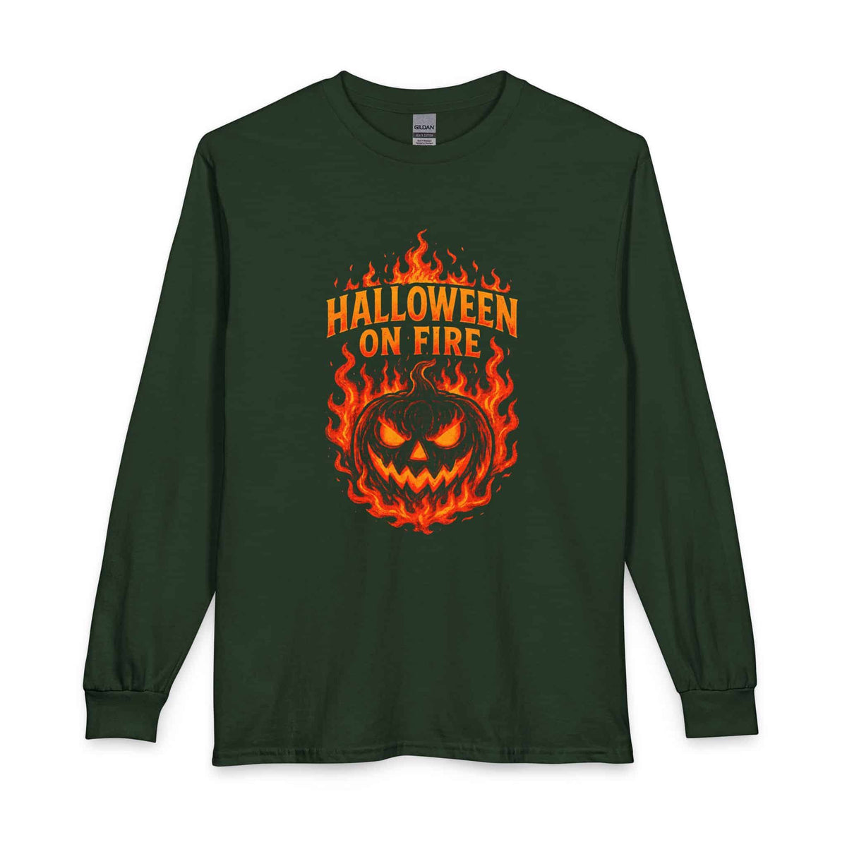 Halloween on Fire Long Sleeve T-Shirt image 28