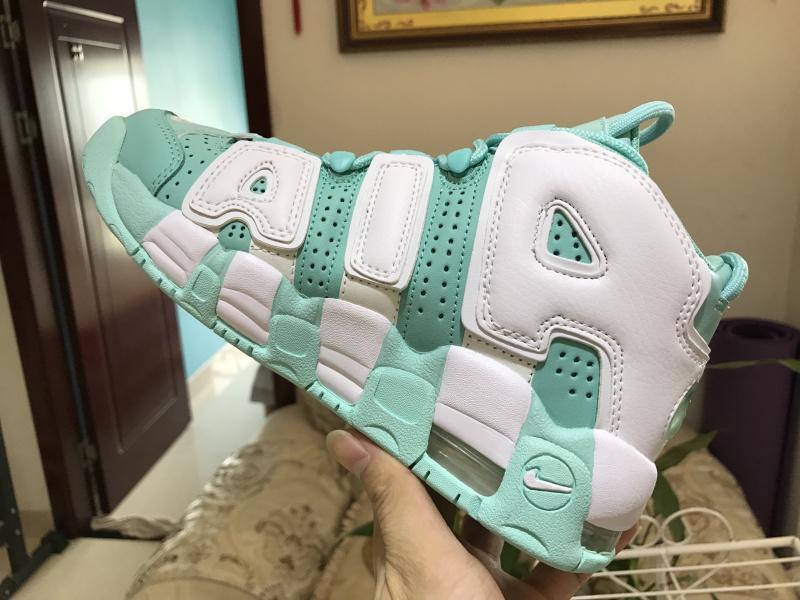 Air More Uptempo Island Green Shoes Sneakers – nk0000527 image 6